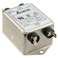 Delta Electronics - 06DVCG5 - LINE FILTER 115/250VAC 6A CHAS