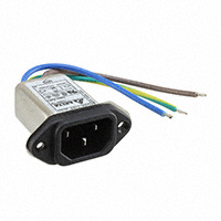 Delta Electronics - 06GEEW3EM - PWR ENT RCPT IEC320-C14 PNL WIRE