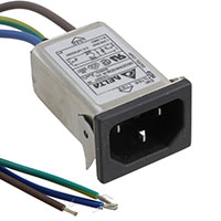 Delta Electronics - 06GENW3EM-R(H) - PWR ENT RCPT IEC320-C14 PNL WIRE