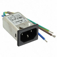 Delta Electronics - 06GENW3QM - PWR ENT RCPT IEC320-C14 PNL WIRE