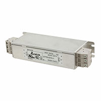 Delta Electronics - 07TDVST2-1 - LINE FILTER 480VAC 7A CHASS MNT