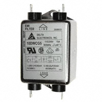 Delta Electronics - 10DWCG5 - LINE FILTER 115/250VAC 10A CHASS