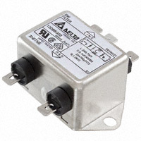 Delta Electronics - 12DBBG5B - LINE FILTER 115/250VAC 12A CHASS