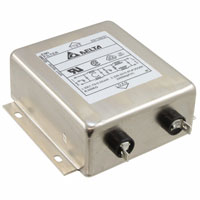 Delta Electronics - 20DVGG5 - LINE FILTER 115/250VAC 20A CHASS