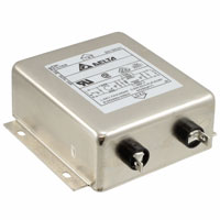 Delta Electronics - 20DWGG5 - LINE FILTER 115/250VAC 20A CHASS