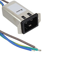 Delta Electronics - 20GEEW3E-R - PWR ENT RCPT IEC320-C20 PNL WIRE