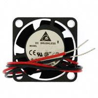 Delta Electronics - AFB02512HHA-A - FAN AXIAL 25X10MM 12VDC WIRE