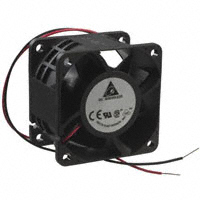 Delta Electronics - AFB0612VHE-A - FAN AXIAL 60X38MM 12VDC WIRE