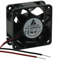 Delta Electronics - AFB0624VH-A - FAN AXIAL 60X25.4MM 24VDC WIRE
