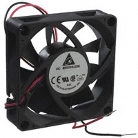 Delta Electronics - AFB0712VHB - FAN AXIAL 70X70X15MM 12V WIRE