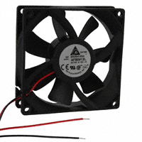Delta Electronics - AFB0912L-A - FAN AXIAL 92X25.4MM 12VDC WIRE
