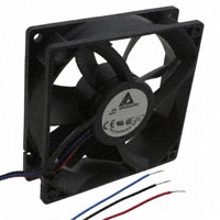 Delta Electronics - AFB0912SH-TZUG - FAN AXIAL 92X25.4MM 12VDC WIRE