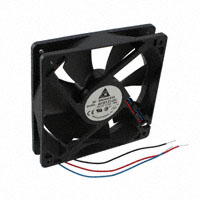 Delta Electronics - AFB1212H-R00 - FAN AXIAL 120X25.4MM 12VDC WIRE
