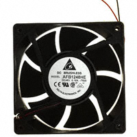 Delta Electronics - AFB1248HE-T500 - FAN AXIAL 120X38MM 48VDC WIRE