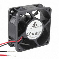 Delta Electronics - AFB0612DH-TZUT - FAN AXIAL 60X25.4MM 12VDC WIRE