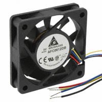 Delta Electronics - AFC0612DB-F00 - FAN AXIAL 60X15MM 12VDC WIRE