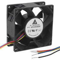 Delta Electronics - AFC0948DE-TP20 - FAN AXIAL 92X38MM 48VDC WIRE