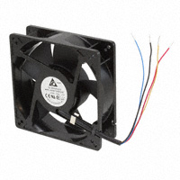 Delta Electronics - AHB1348GHE-CZ41 - FAN AXIAL 127X38MM 48VDC WIRE