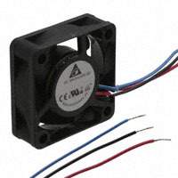 Delta Electronics - ASB0312HA-AF00 - FAN AXIAL 30X10MM 12VDC WIRE