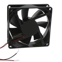 Delta Electronics - AUB0912H-A - FAN AXIAL 92X92X25.4MM 12V WIRE