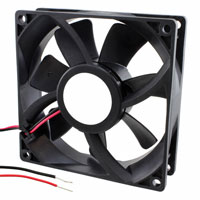 Delta Electronics - AUB0924VH-A - FAN AXIAL 92X25.4MM 24VDC WIRE