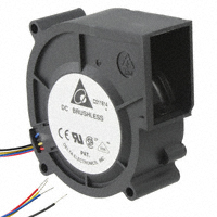 Delta Electronics - BCB0812UHN-TP09 - FAN BLOWER 75X30MM 12VDC WIRE