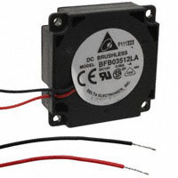 Delta Electronics - BFB03512LA-A - FAN BLOWER 35X10MM 12VDC WIRE