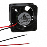 Delta Electronics - EFB0405VHD - FAN AXIAL 40X20MM BALL 5VDC WIRE