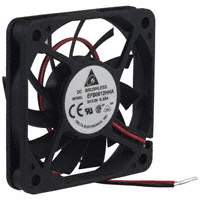Delta Electronics - EFB0612HHA - FAN AXIAL 60X10MM 12VDC WIRE