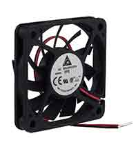 Delta Electronics - EFB0612MA - FAN AXIAL 60X10MM 12VDC WIRE