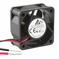 Delta Electronics - EUB0424HD - FAN AXIAL 40X20MM 24VDC