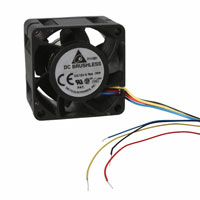 Delta Electronics - FFB03812VHN-T9TP - FAN AXIAL 38X28MM BALL 12VDC