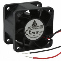 Delta Electronics - FFB0412VHN - FAN AXIAL 40X28MM 12VDC WIRE