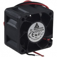 Delta Electronics - FFB0412VHN-B - FAN AXIAL 40X28MM 12VDC WIRE