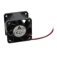 Delta Electronics - FFB0424HN - FAN AXIAL 40X28MM 24VDC WIRE
