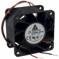 Delta Electronics - FFB0612VHE - FAN AXIAL 60X38MM 12VDC WIRE
