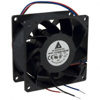 Delta Electronics - FFB0812EHE-F00 - FAN AXIAL 80X38MM 12VDC WIRE