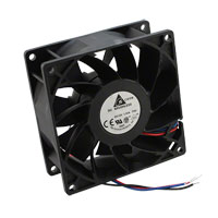 Delta Electronics - FFB0912EHE-F00 - FAN AXIAL 92X38MM 12VDC WIRE