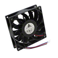 Delta Electronics - FFB0912SH-R00 - FAN AXIAL 92X25.4MM 12VDC WIRE