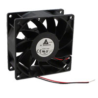 Delta Electronics - FFB0924SHE - FAN AXIAL 92X38MM 24VDC WIRE