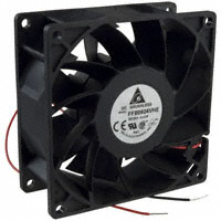 Delta Electronics - FFB0924VHE - FAN AXIAL 92X38MM 24VDC WIRE