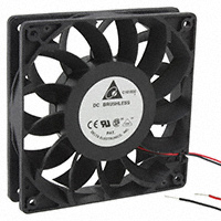 Delta Electronics - FFB1224XHE-M - FAN AXIAL 120X120X38MM 24V WIRE