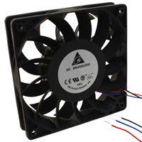 Delta Electronics - FFB1248VHE-F00 - FAN AXIAL 120X38MM 48VDC WIRE