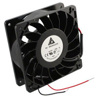 Delta Electronics - FFB1248XHE-M - FAN AXIAL 120X38MM 48VDC WIRE