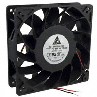 Delta Electronics - FFB1312EHE - FAN AXIAL 127X38MM 12VDC WIRE