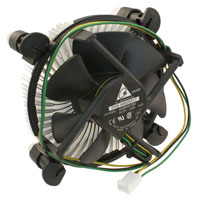 Delta Electronics - FHS-A9025S17 - FAN CPU COOLER 90X19.1MM 12VDC