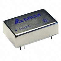 Delta Electronics - DG06D2415A - DCDC CONVERTER +/-15VOUT 6W
