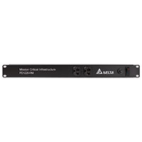 Delta Electronics - PD1220-RM - 1U RACK MOUNT PDU 12 OUTLETS 2 F