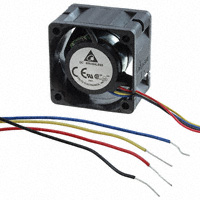 Delta Electronics - PFB0412EHN-TP06 - FAN AXIAL 40X28MM 12VDC WIRE