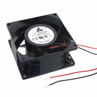 Delta Electronics - PFB0812UHE-T500 - FAN AXIAL 80X38MM 12VDC WIRE